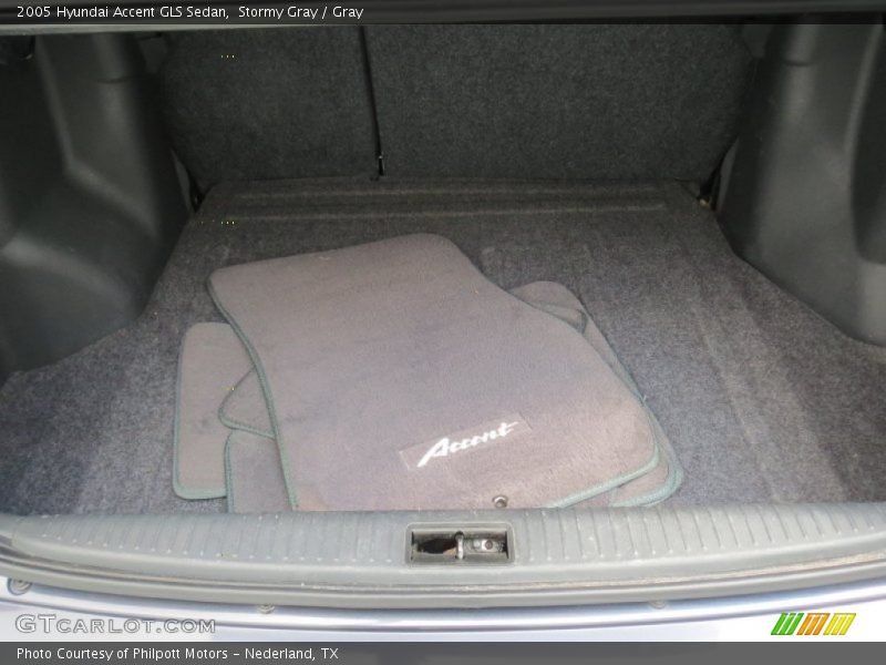 Stormy Gray / Gray 2005 Hyundai Accent GLS Sedan