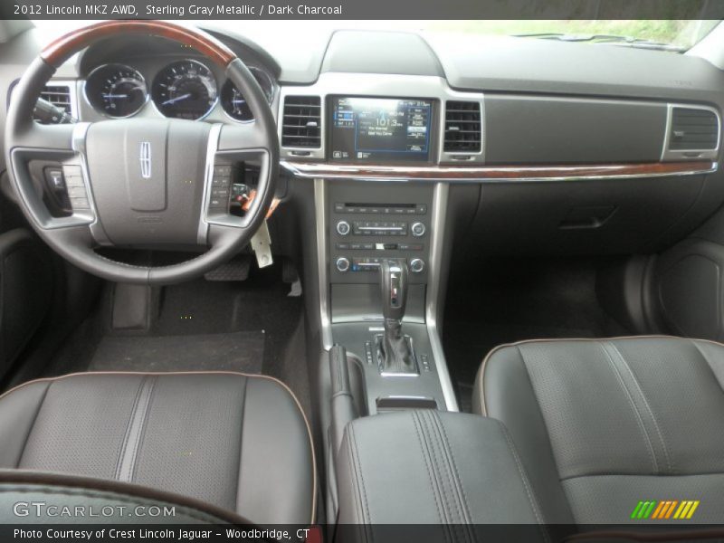 Sterling Gray Metallic / Dark Charcoal 2012 Lincoln MKZ AWD
