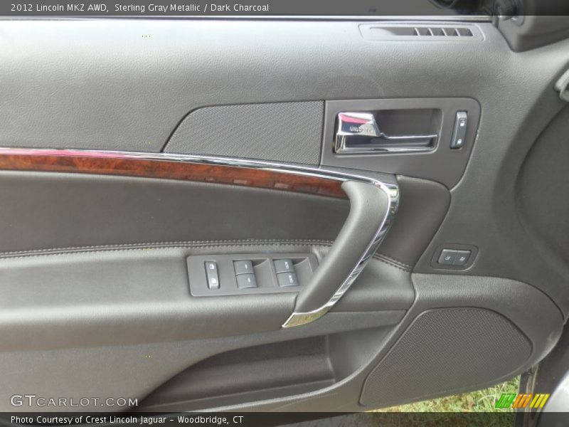 Sterling Gray Metallic / Dark Charcoal 2012 Lincoln MKZ AWD