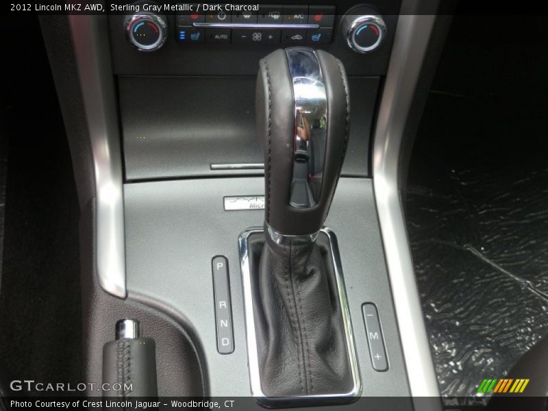 Sterling Gray Metallic / Dark Charcoal 2012 Lincoln MKZ AWD