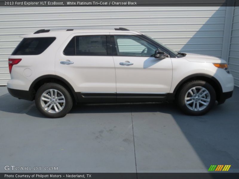  2013 Explorer XLT EcoBoost White Platinum Tri-Coat