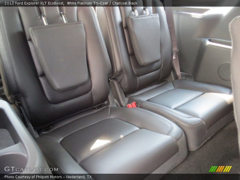 Rear Seat of 2013 Explorer XLT EcoBoost