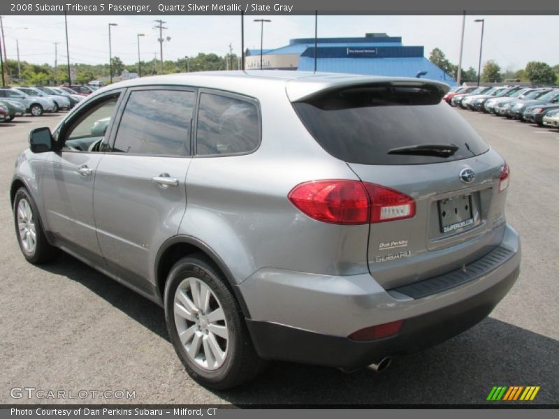 Quartz Silver Metallic / Slate Gray 2008 Subaru Tribeca 5 Passenger
