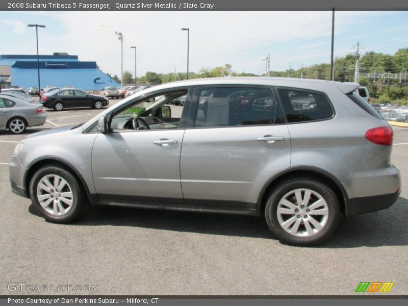 Quartz Silver Metallic / Slate Gray 2008 Subaru Tribeca 5 Passenger
