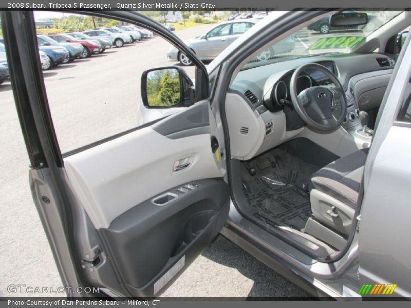 Quartz Silver Metallic / Slate Gray 2008 Subaru Tribeca 5 Passenger