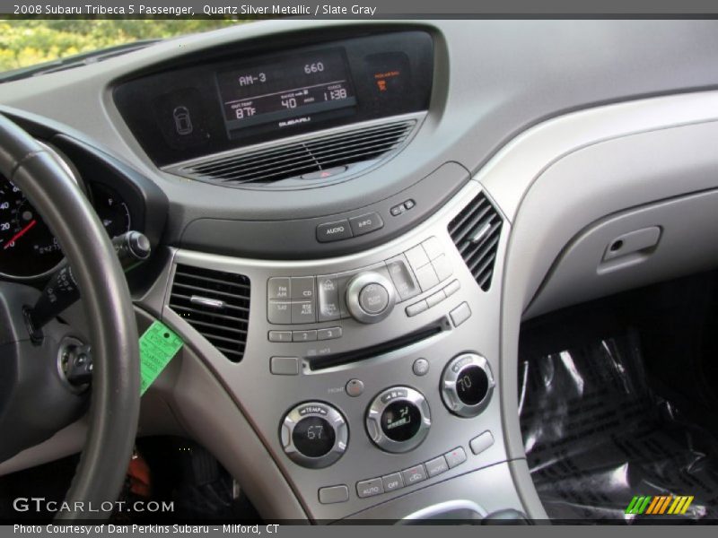 Quartz Silver Metallic / Slate Gray 2008 Subaru Tribeca 5 Passenger