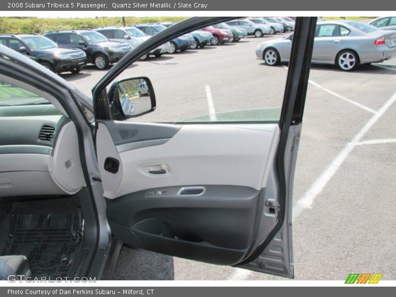 Quartz Silver Metallic / Slate Gray 2008 Subaru Tribeca 5 Passenger