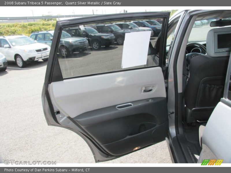 Quartz Silver Metallic / Slate Gray 2008 Subaru Tribeca 5 Passenger