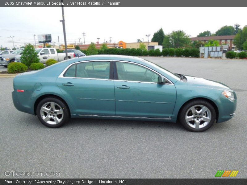  2009 Malibu LT Sedan Silver Moss Metallic