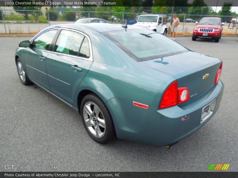  2009 Malibu LT Sedan Silver Moss Metallic