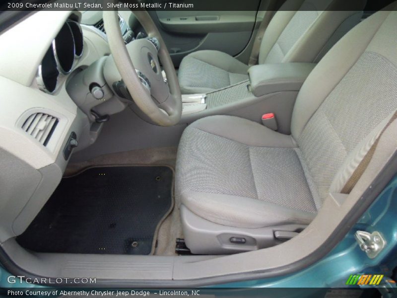  2009 Malibu LT Sedan Titanium Interior