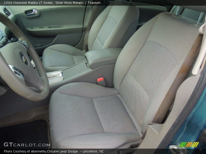 Front Seat of 2009 Malibu LT Sedan