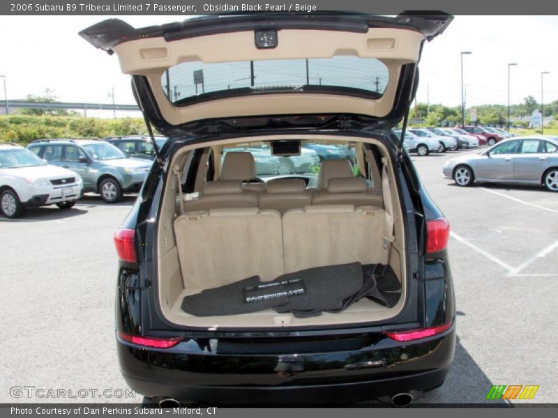 Obsidian Black Pearl / Beige 2006 Subaru B9 Tribeca Limited 7 Passenger