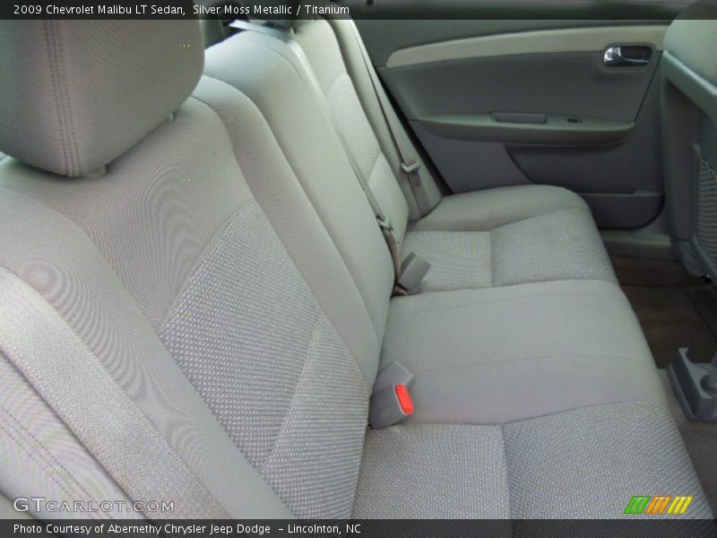 Silver Moss Metallic / Titanium 2009 Chevrolet Malibu LT Sedan