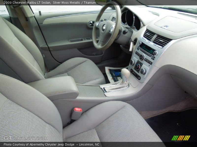  2009 Malibu LT Sedan Titanium Interior