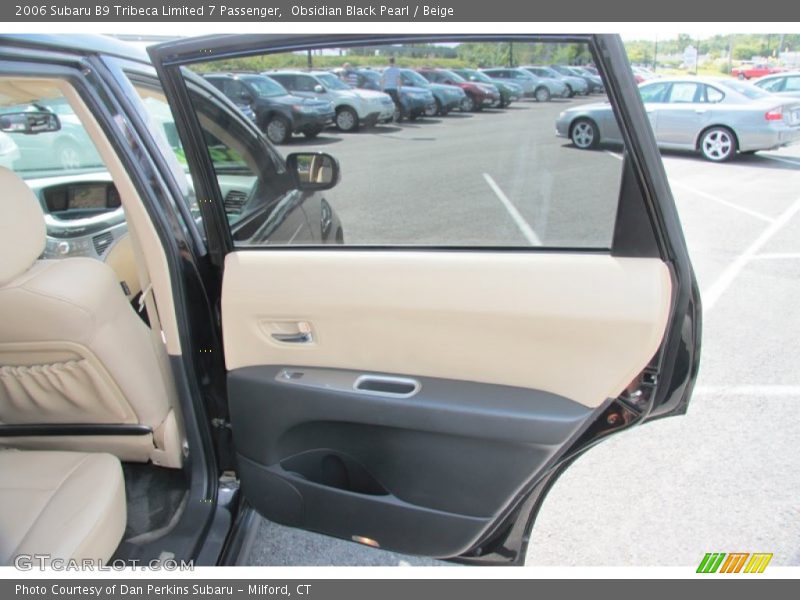 Obsidian Black Pearl / Beige 2006 Subaru B9 Tribeca Limited 7 Passenger