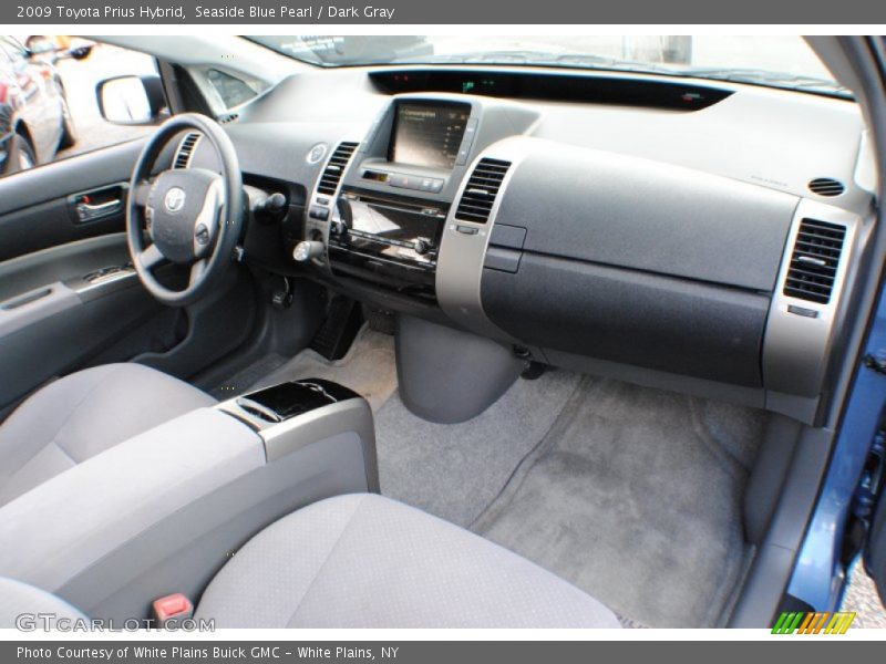 Seaside Blue Pearl / Dark Gray 2009 Toyota Prius Hybrid