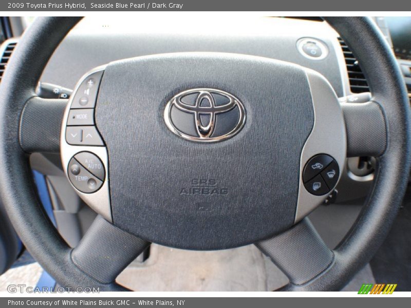 Seaside Blue Pearl / Dark Gray 2009 Toyota Prius Hybrid