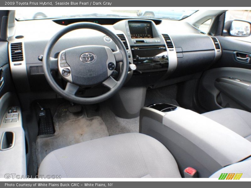 Seaside Blue Pearl / Dark Gray 2009 Toyota Prius Hybrid