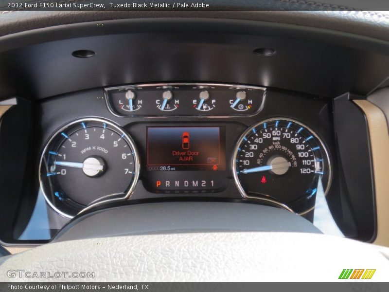  2012 F150 Lariat SuperCrew Lariat SuperCrew Gauges