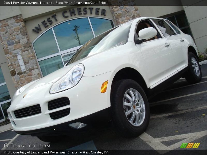Sand White / Havanna/Sand Beige 2004 Porsche Cayenne Tiptronic