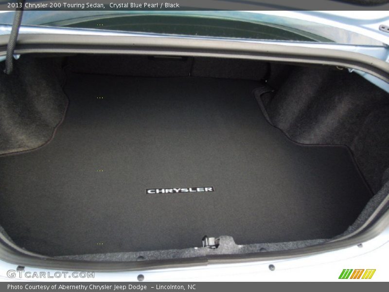 Crystal Blue Pearl / Black 2013 Chrysler 200 Touring Sedan