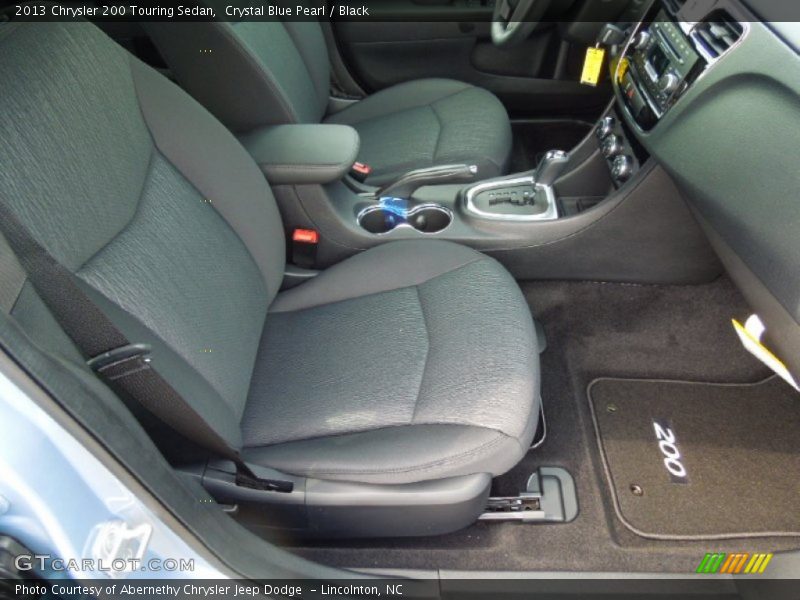 Crystal Blue Pearl / Black 2013 Chrysler 200 Touring Sedan