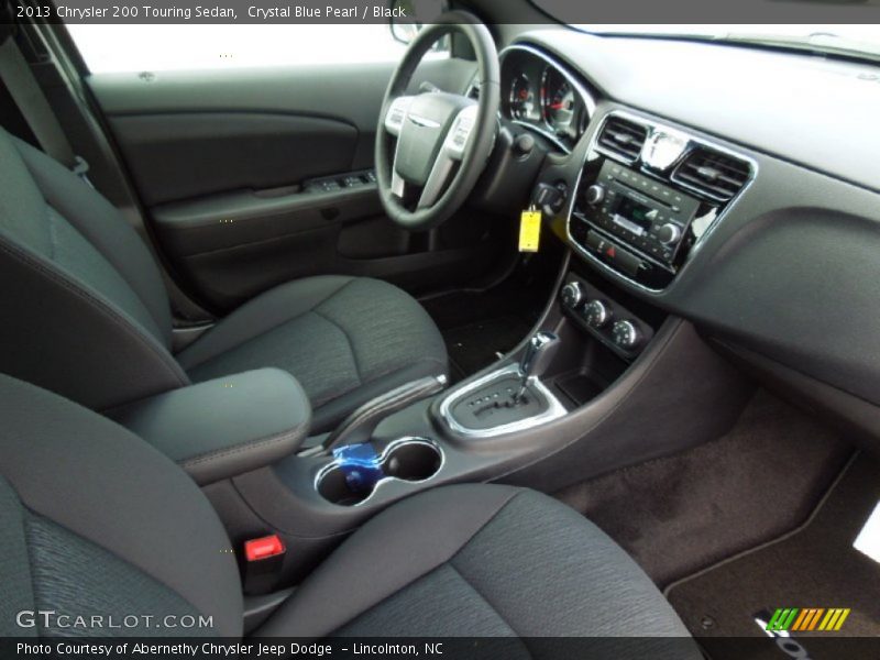 Crystal Blue Pearl / Black 2013 Chrysler 200 Touring Sedan
