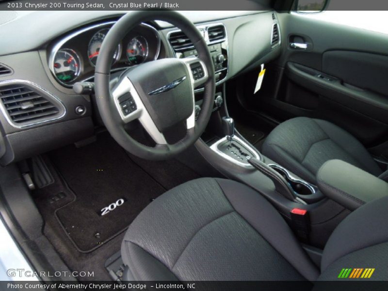 Black Interior - 2013 200 Touring Sedan 