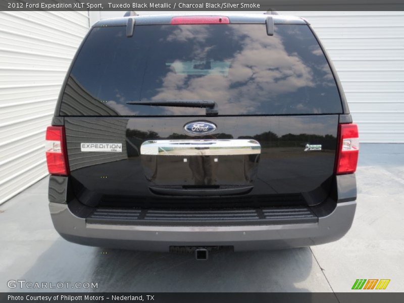 Tuxedo Black Metallic / Charcoal Black/Silver Smoke 2012 Ford Expedition XLT Sport
