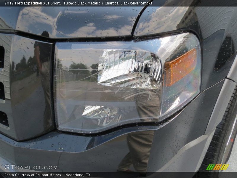 Tuxedo Black Metallic / Charcoal Black/Silver Smoke 2012 Ford Expedition XLT Sport