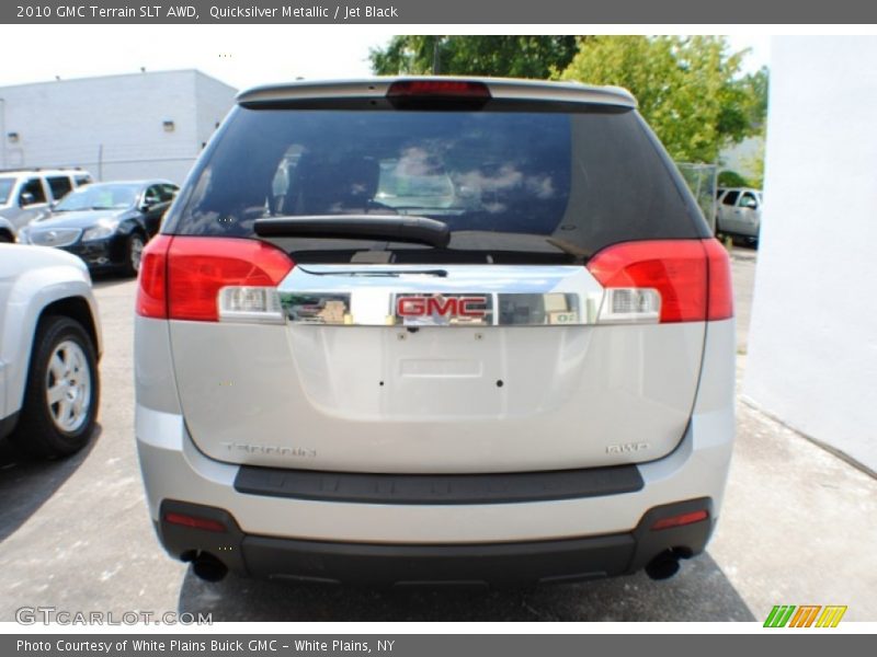 Quicksilver Metallic / Jet Black 2010 GMC Terrain SLT AWD