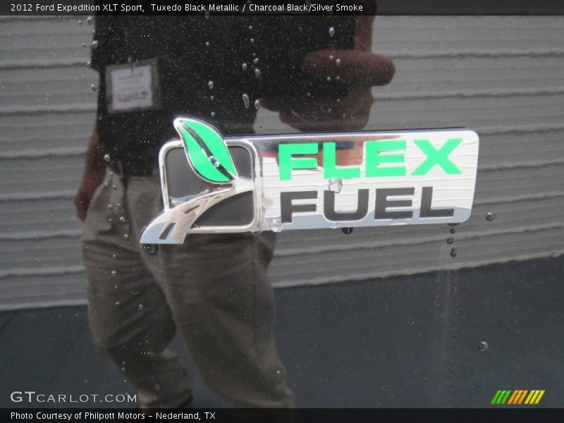 Tuxedo Black Metallic / Charcoal Black/Silver Smoke 2012 Ford Expedition XLT Sport