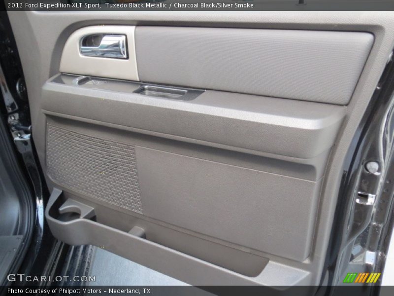 Tuxedo Black Metallic / Charcoal Black/Silver Smoke 2012 Ford Expedition XLT Sport