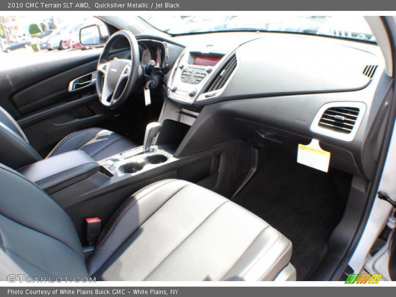 Quicksilver Metallic / Jet Black 2010 GMC Terrain SLT AWD
