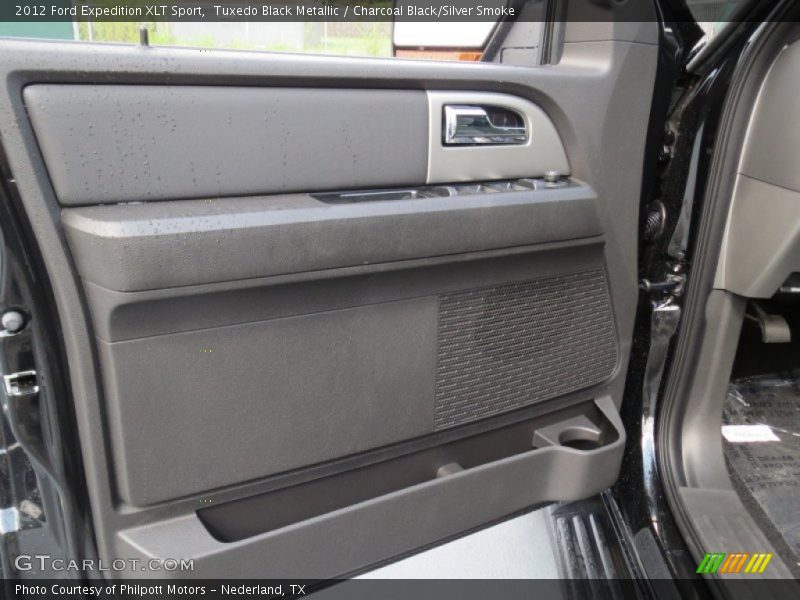 Tuxedo Black Metallic / Charcoal Black/Silver Smoke 2012 Ford Expedition XLT Sport
