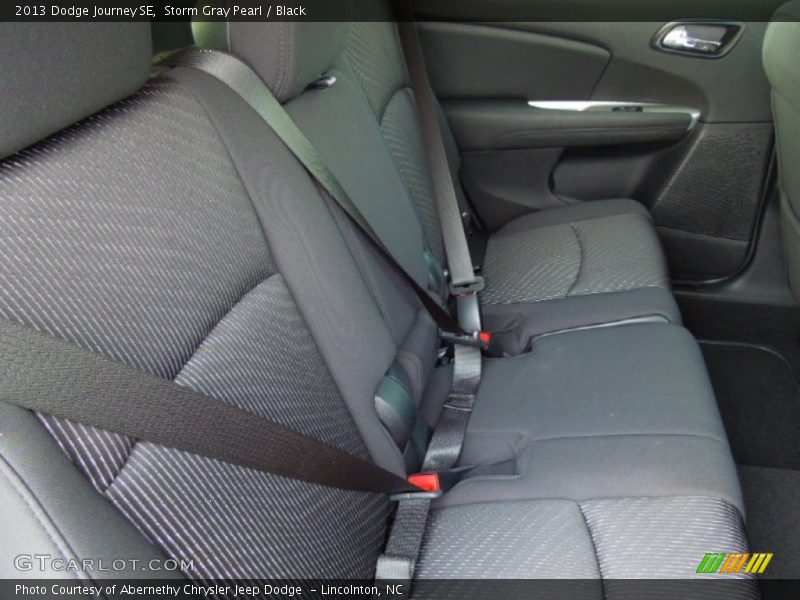 Storm Gray Pearl / Black 2013 Dodge Journey SE