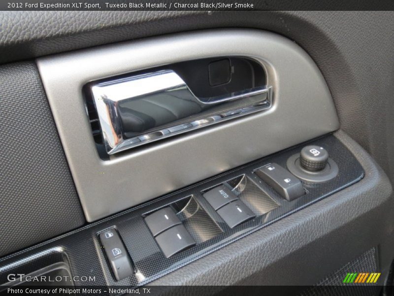 Tuxedo Black Metallic / Charcoal Black/Silver Smoke 2012 Ford Expedition XLT Sport