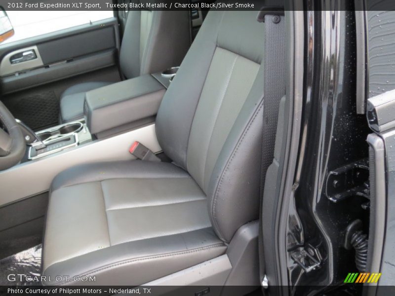 Tuxedo Black Metallic / Charcoal Black/Silver Smoke 2012 Ford Expedition XLT Sport