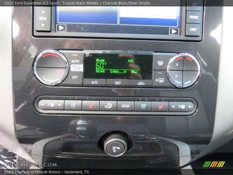 Tuxedo Black Metallic / Charcoal Black/Silver Smoke 2012 Ford Expedition XLT Sport