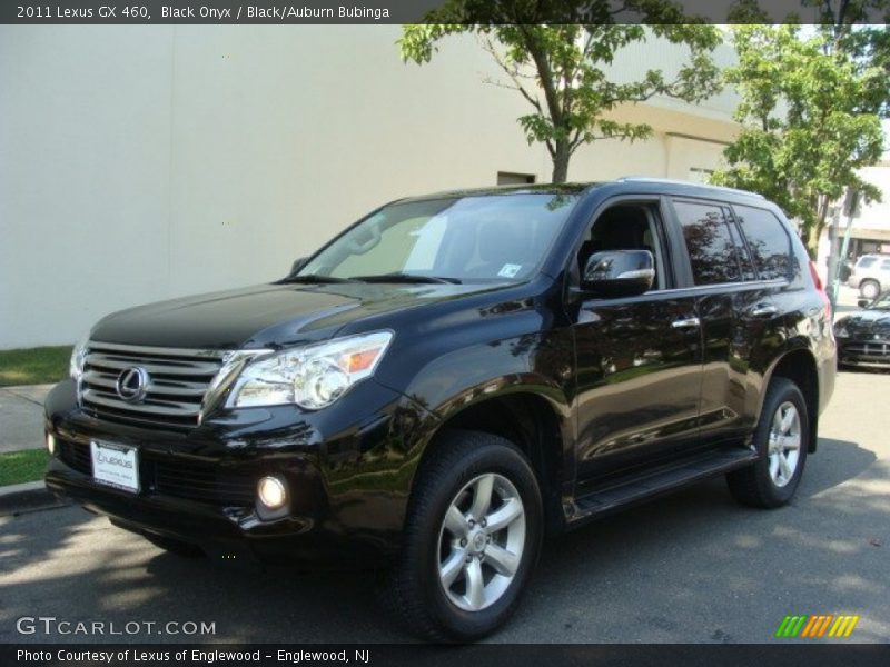 Black Onyx / Black/Auburn Bubinga 2011 Lexus GX 460