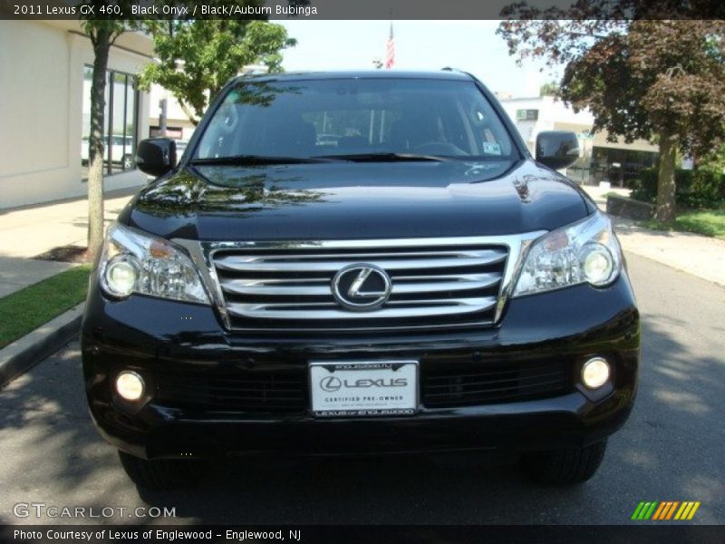 Black Onyx / Black/Auburn Bubinga 2011 Lexus GX 460