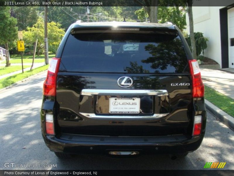 Black Onyx / Black/Auburn Bubinga 2011 Lexus GX 460