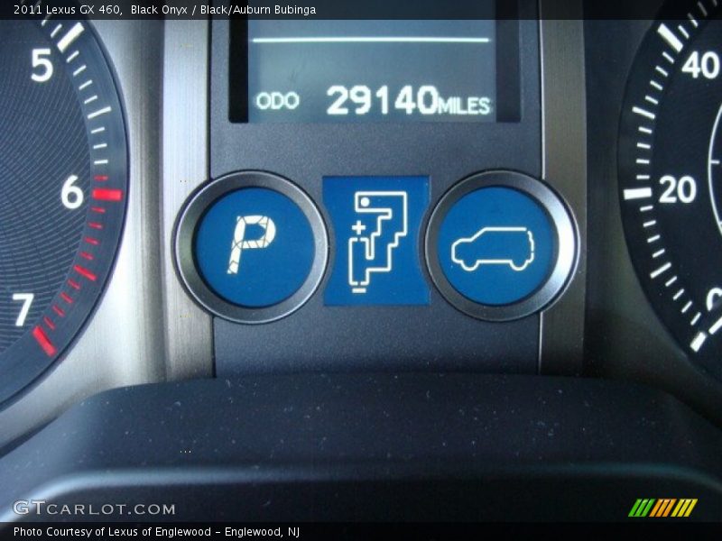Black Onyx / Black/Auburn Bubinga 2011 Lexus GX 460