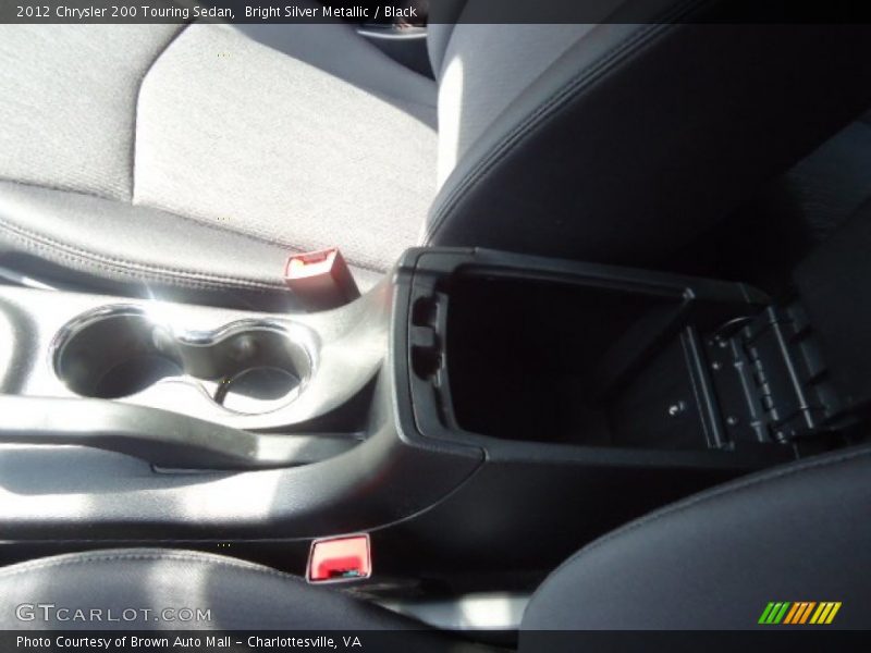 Bright Silver Metallic / Black 2012 Chrysler 200 Touring Sedan