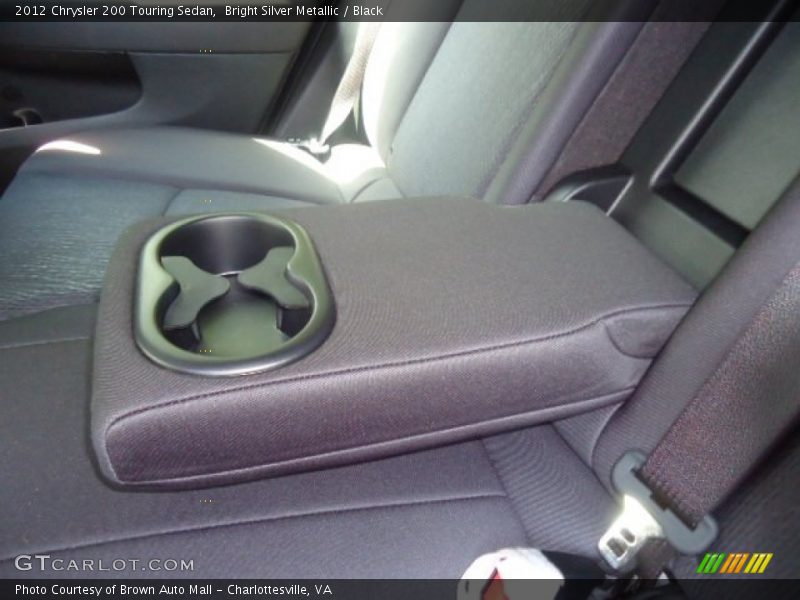 Bright Silver Metallic / Black 2012 Chrysler 200 Touring Sedan