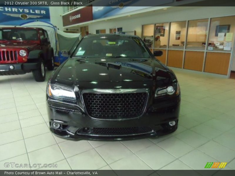 Gloss Black / Black 2012 Chrysler 300 SRT8