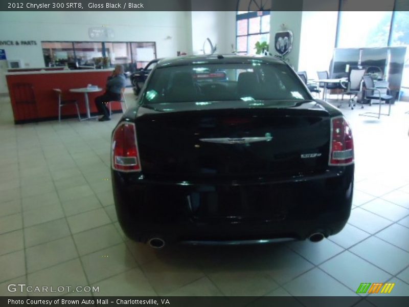 Gloss Black / Black 2012 Chrysler 300 SRT8