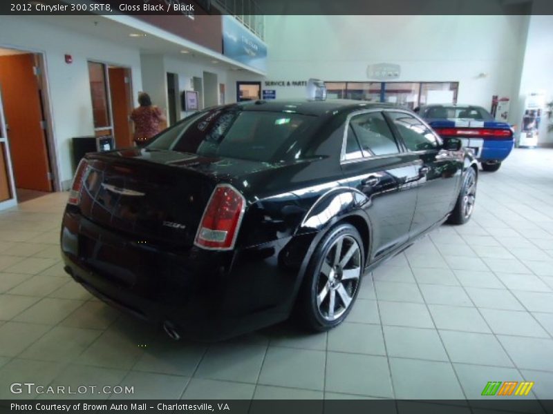 Gloss Black / Black 2012 Chrysler 300 SRT8