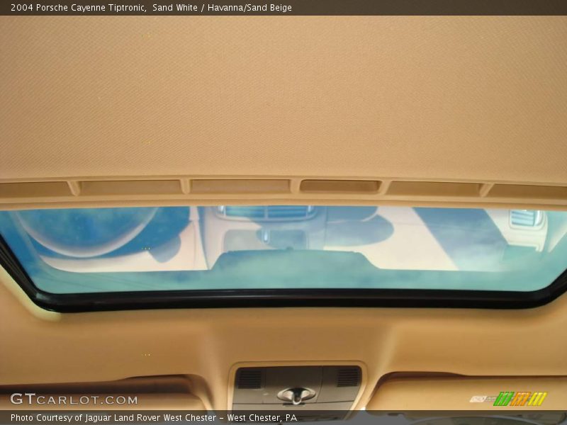 Sand White / Havanna/Sand Beige 2004 Porsche Cayenne Tiptronic